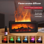 3D Flame Fireplace Aromatherapy Diffuser – Essential Oil Humidifier & Cozy Ambient Light by 3D Flame Fireplace Machine